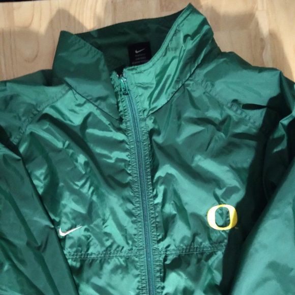 Nike Other - Vintage Nike Oregon Ducks Zipper Windbreaker Jacket